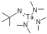 structure of CAS# 69039-11-8, tert-Butyliminotris(dimethylamino)tantalum