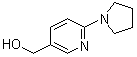 structure of CAS# 690632-01-0, [6-(吡咯烷-1-基)吡啶-3-基]甲醇