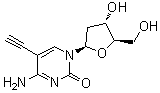structure of CAS# 69075-47-4, 2'-脱氧-5-乙炔基胞苷