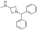 structure of CAS# 69159-49-5, N-(1-Benzhydrylazetidin-3-yl)-N-methylamine