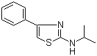 N-异丙基-4-苯基噻唑-2-胺分子结构 (CAS 691905-18-7)
