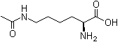 structure of CAS# 692-04-6, N6-乙酰基-L-赖氨酸