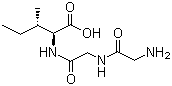 structure of CAS# 69242-40-6, 甘氨酰-甘氨酰-L-异亮氨酸