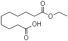 癸二酸单乙酯分子结构 (CAS 693-55-0)