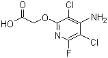 structure of CAS# 69377-81-7, 氯氟吡氧乙酸