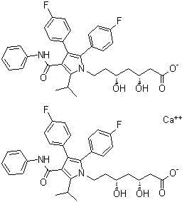 structure of CAS# 693793-53-2, 阿托伐他汀杂质 C