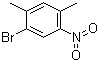 5-溴-2,4-二甲基硝基苯分子结构 (CAS 69383-59-1)