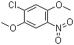 structure of CAS# 6940-53-0, 4-氯-2,5-二甲氧基硝基苯