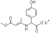 D-(-)-对羟基苯甘氨酸邓钾盐分子结构 (CAS 69416-61-1)