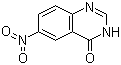 structure of CAS# 6943-17-5, 6-Nitroquinazolin-4(3H)-one