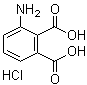 structure of CAS# 6946-22-1, 3-氨基邻苯二甲酸盐酸盐