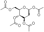 1,3,4,6-O-四乙酰基-2-脱氧-D-吡喃葡萄糖分子结构 (CAS 69515-91-9)
