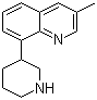 CAS # 695184-99-7, 3-Methyl-8-(3-piperidinyl)quinoline