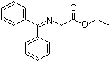 二苯亚甲基甘氨酸乙酯分子结构 (CAS 69555-14-2)