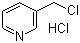 structure of CAS# 6959-48-4, 3-Picolyl chloride hydrochloride