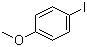 4-Iodoanisole molecular structure (CAS 696-62-8)