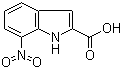 structure of CAS# 6960-45-8, 7-Nitroindole-2-carboxylic acid