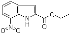 structure of CAS# 6960-46-9, 7-硝基吲哚-2-甲酸乙酯