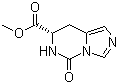 structure of CAS# 69614-04-6, Methyl (S)-5,6,7,8-tetrahydro-5-oxoimidazo[1,5-c]pyrimidine-7-carboxylate