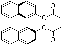 structure of CAS# 69677-98-1, (S)-(+)-1,1'-Bi(2-naphthyl diacetate)