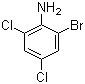 structure of CAS# 697-86-9, 2-溴-4,6-二氯苯胺