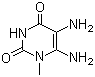 structure of CAS# 6972-82-3, 5,6-二氨基-1-甲基尿嘧啶