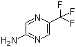 structure of CAS# 69816-38-2, 5-(Trifluoromethyl)pyrazin-2-amine