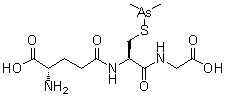 Darinaparsin分子结构 (CAS 69819-86-9)
