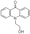 10-(2-羟基乙基)-9(10H)-吖啶酮分子结构 (CAS 69851-69-0)