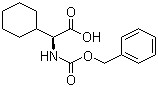 structure of CAS# 69901-75-3, Cbz-环己基-L-甘氨酸