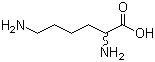 structure of CAS# 70-54-2, DL-Lysine