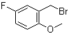 2-甲氧基-5-氟苄溴分子结构 (CAS 700381-18-6)