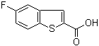 structure of CAS# 70060-13-8, 5-氟苯并[b]噻吩-2-羧酸