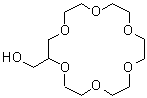 structure of CAS# 70069-04-4, 2-Hydroxymethyl-18-crown-6