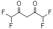 structure of CAS# 70086-62-3, 1,1,5,5-四氟-2,4-戊二酮