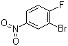 structure of CAS# 701-45-1, 3-Bromo-4-fluoronitrobenzene