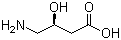 structure of CAS# 7013-05-0, (S)-(+)-4-氨基-3-羟基丁酸