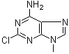 structure of CAS# 7013-21-0, 2-Chloro-6-amino-9-methylpurine