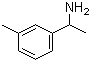 structure of CAS# 70138-19-1, alpha,3-Dimethylbenzenemethanamine