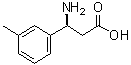 (betaS)-beta-氨基-3-甲基苯丙酸分子结构 (CAS 701907-44-0)