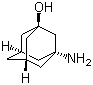 CAS # 702-82-9, 3-Amino-1-hydroxyadamantane, 3-Aminoadamantan-1-ol
