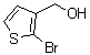 2-溴噻吩-3-甲醇分子结构 (CAS 70260-16-1)