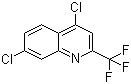 4,7-二氯-2-(三氟甲基)喹啉分子结构 (CAS 702640-95-7)