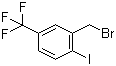 structure of CAS# 702641-06-3, 5-(三氟甲基)-2-碘苄溴