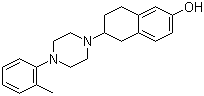 CAS # 70312-00-4, Tolnapersine, 6-(4-(2-Methylphenyl)-1-piperazinyl)-5,6,7,8-tetrahydronaphthalen-2-ol
