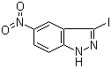 structure of CAS# 70315-69-4, 3-碘-5-硝基-1H-吲唑