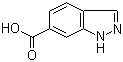 structure of CAS# 704-91-6, 1H-吲唑-6-羧酸
