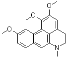 CAS # 70403-80-4, 1,2,10-Trimethoxy-6a,7-didehydroaporphine, 5,6-Dihydro-1,2,10-trimethoxy-6-methyl-4H-dibenzo[de,g]quinoline