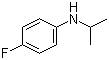 structure of CAS# 70441-63-3, 4-Fluoro-N-isopropylaniline