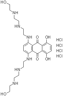 CAS # 70476-91-4, 1,4-Dihydroxy-5,8-bis[[2-[[2-[(2-hydroxyethyl)amino]ethyl]amino]ethyl]amino]-9,10-anthracenedione tetrahydrochloride